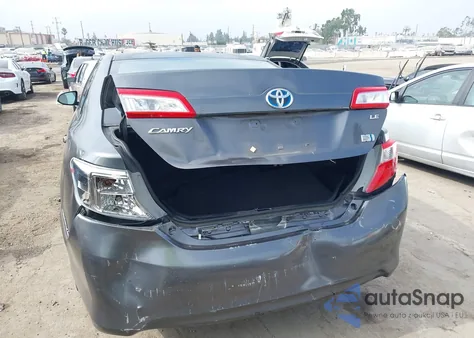 2012 Toyota Camry Hybrid Le из США, поврежденный, VIN 4T1BD1FK7CU017169